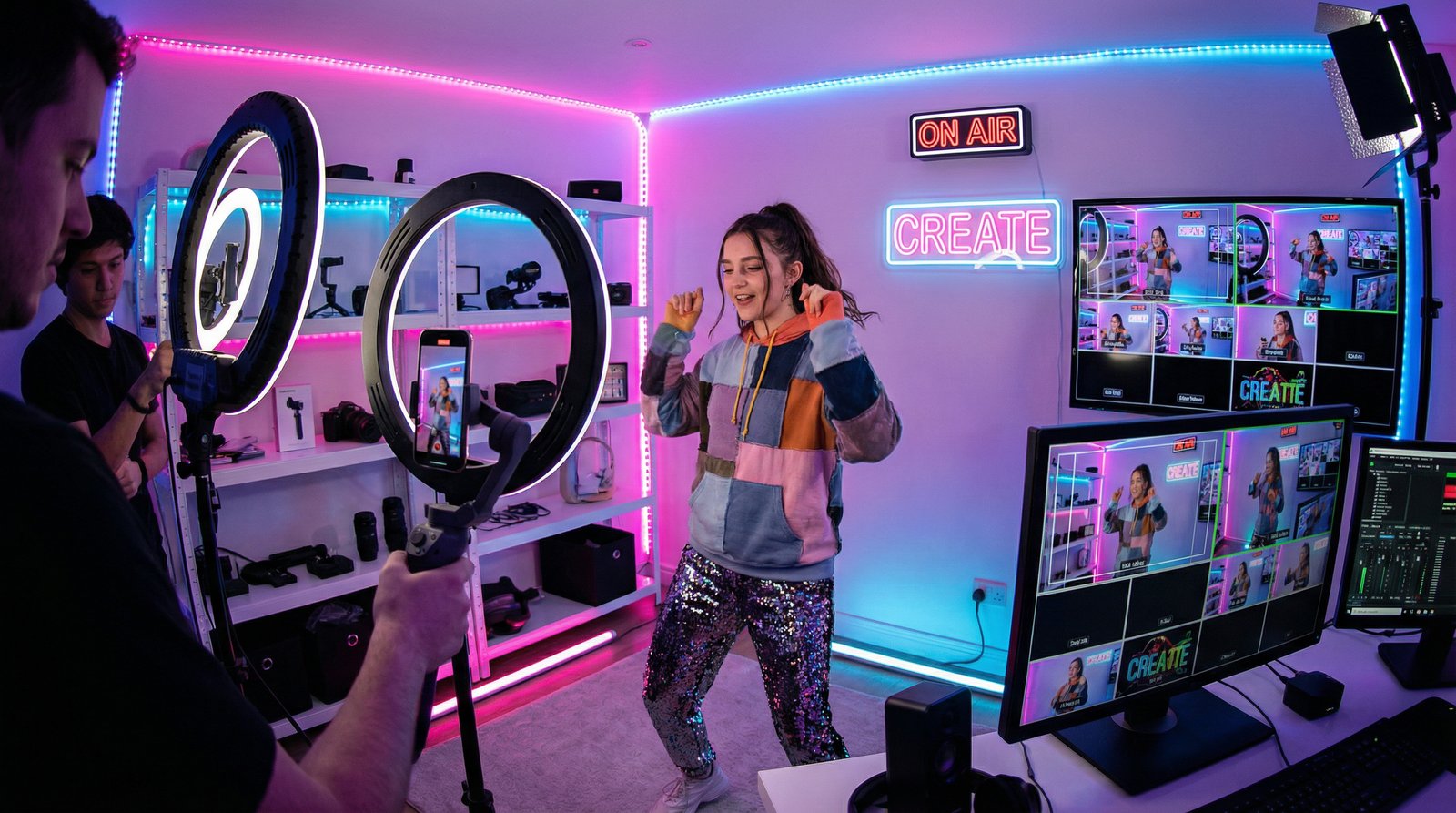 国产主播短视频创作